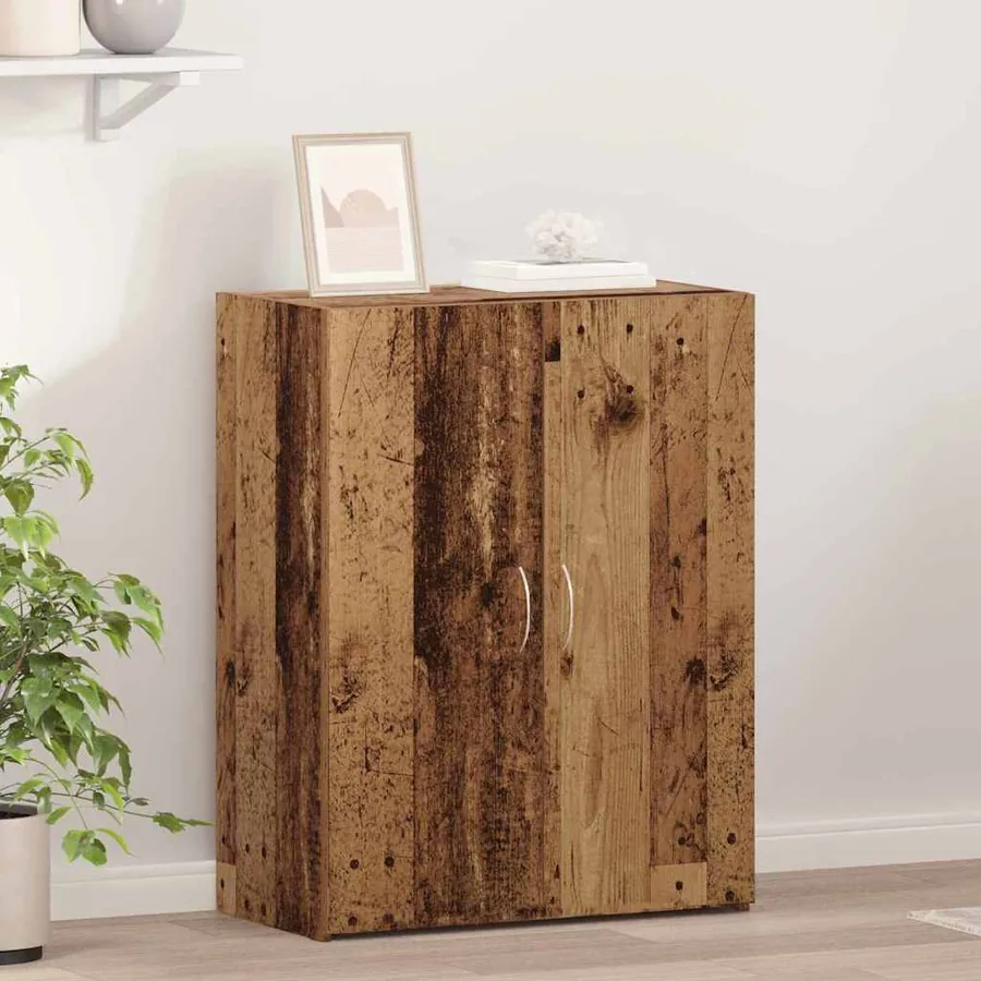 Cabinet de Bureau Bois ancien 70 x 32 x 77.5 cm