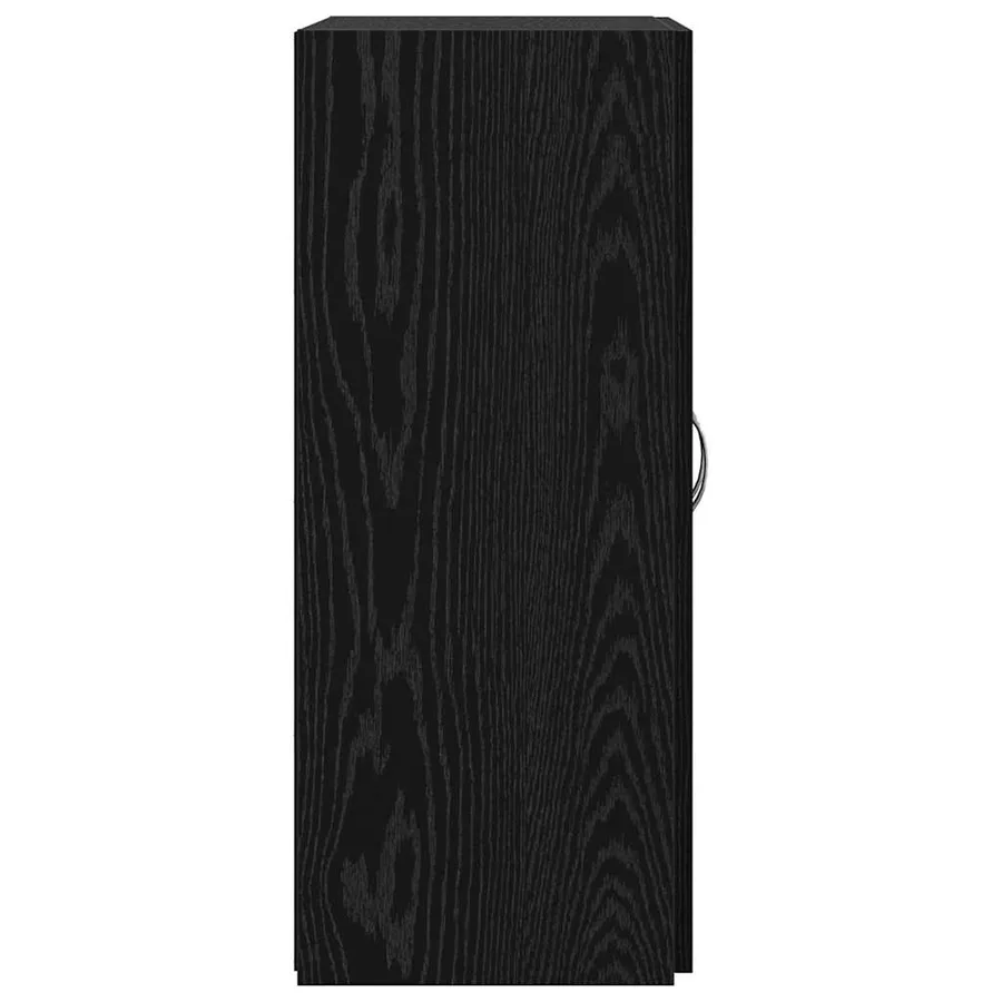 Cabinet de Bureau Chêne noir 70 x 32 x 77.5 cm - 7