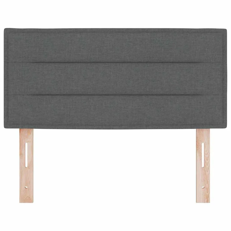 Tête de lit Gris foncé 80 cm tissu - 5