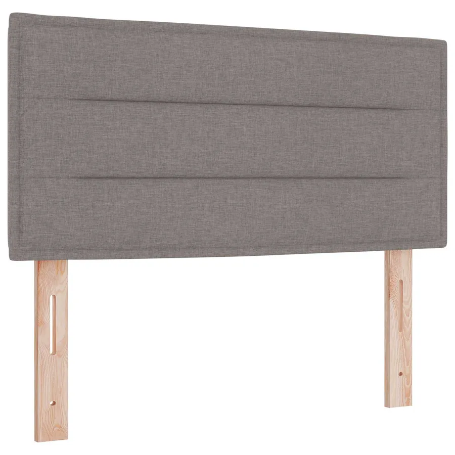 Tête de lit LED avec bandes LED Taupe 80 cm tissu - 2
