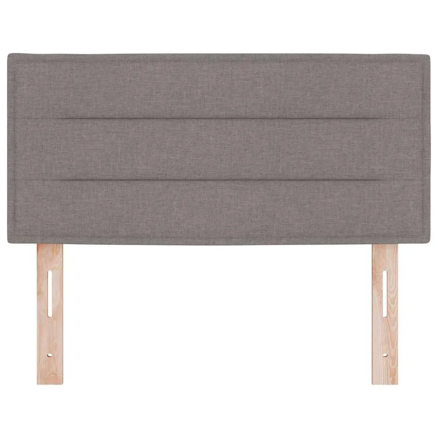 Tête de lit LED avec bandes LED Taupe 80 cm tissu - 5