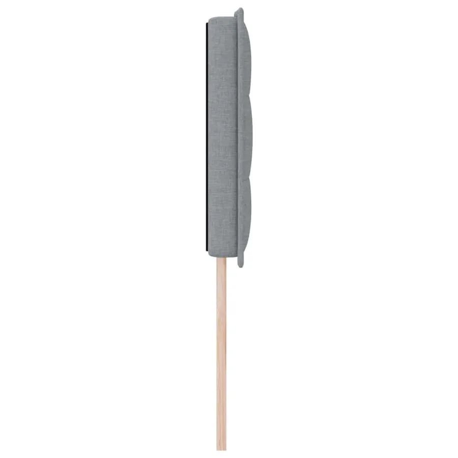 Tête de lit Gris clair 180 cm tissu - 5