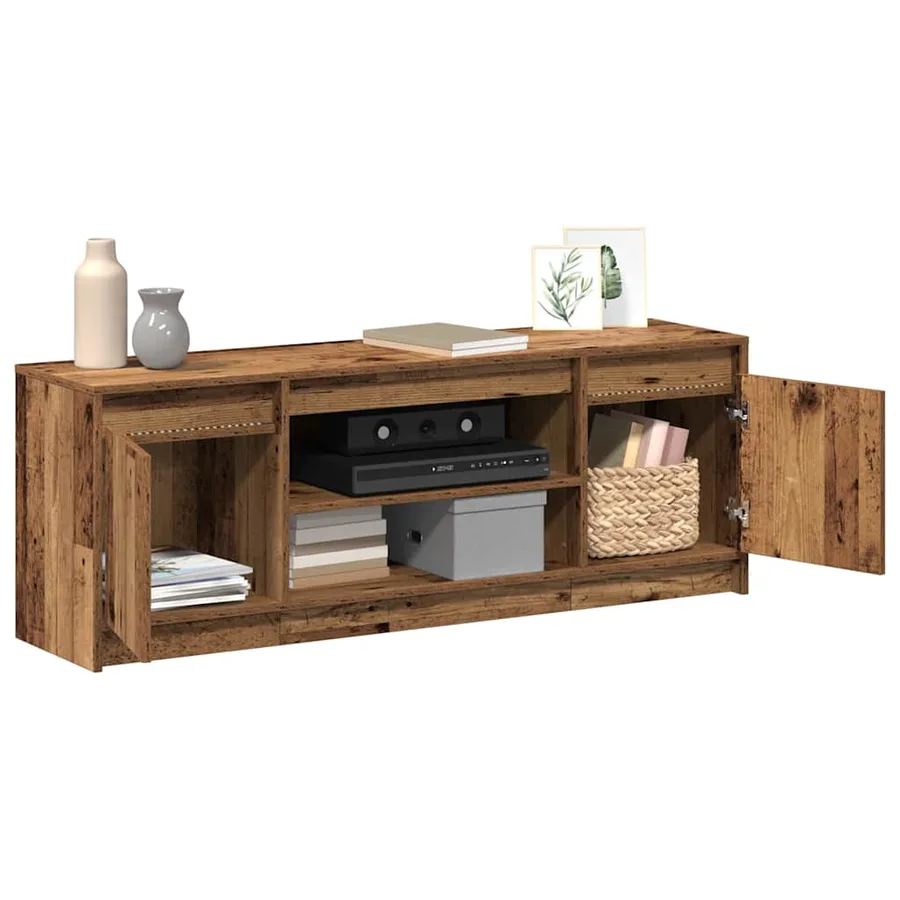 Unites TV Marron 139,5 x 34 x 50 cm Bois d'ingénierie - 3