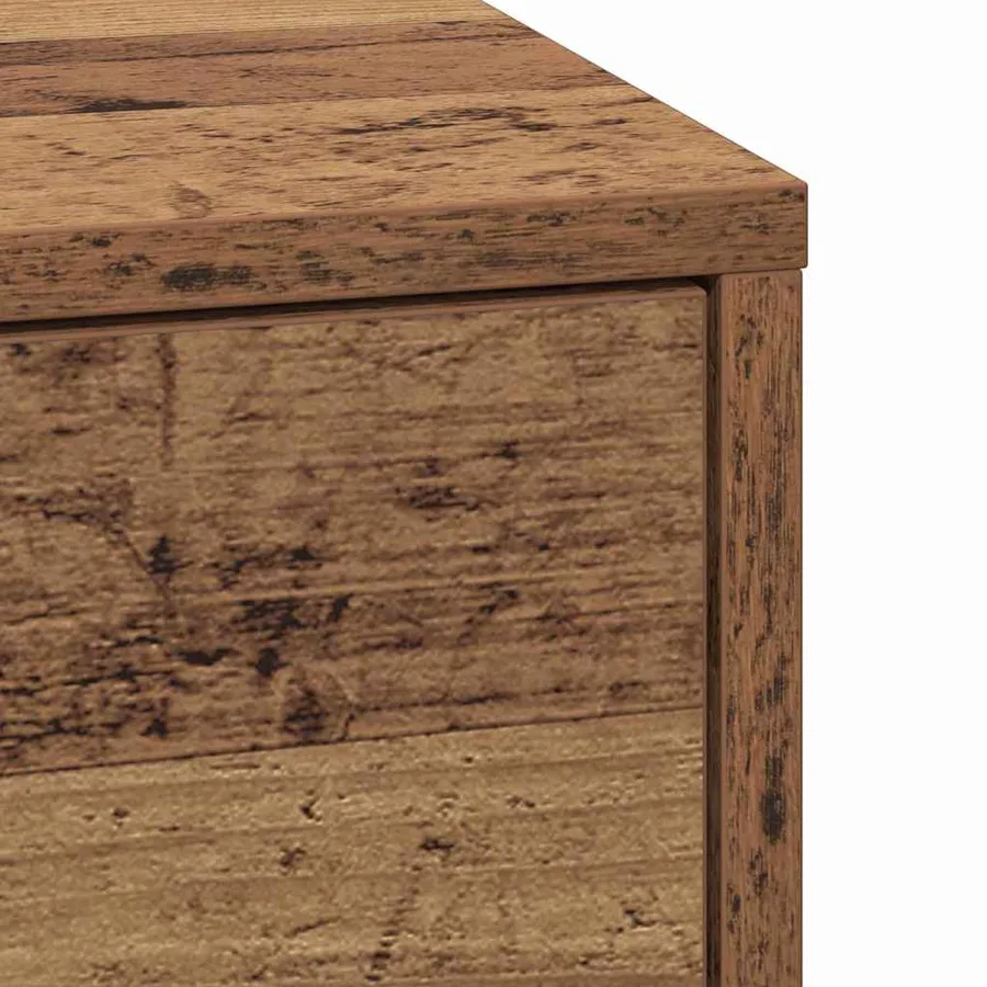 Cabinet de chevet Bois ancien 38 x 34 x 61 cm Bois d'ingénierie - 7