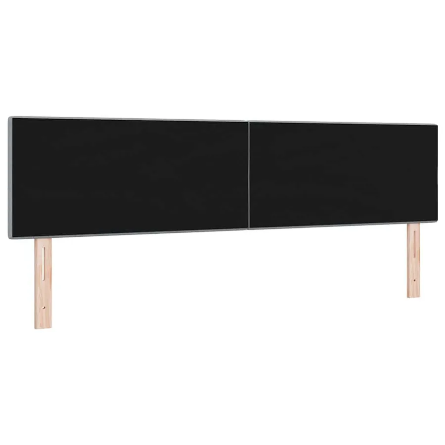 Tête de lit LED avec bandes LED Gris clair 180 cm tissu - 7