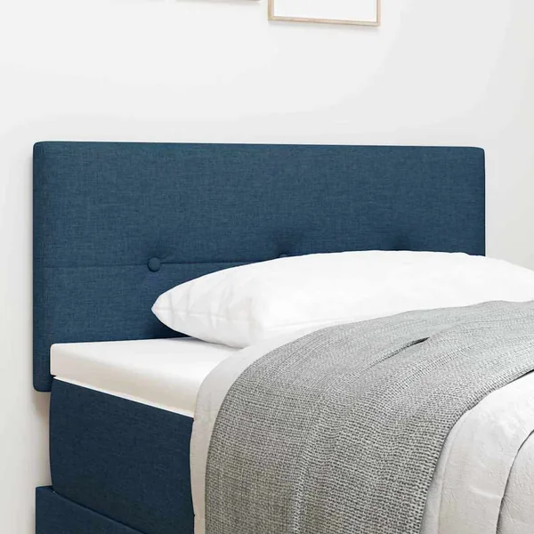 Tête de lit LED avec bandes LED Bleu 100 cm tissu