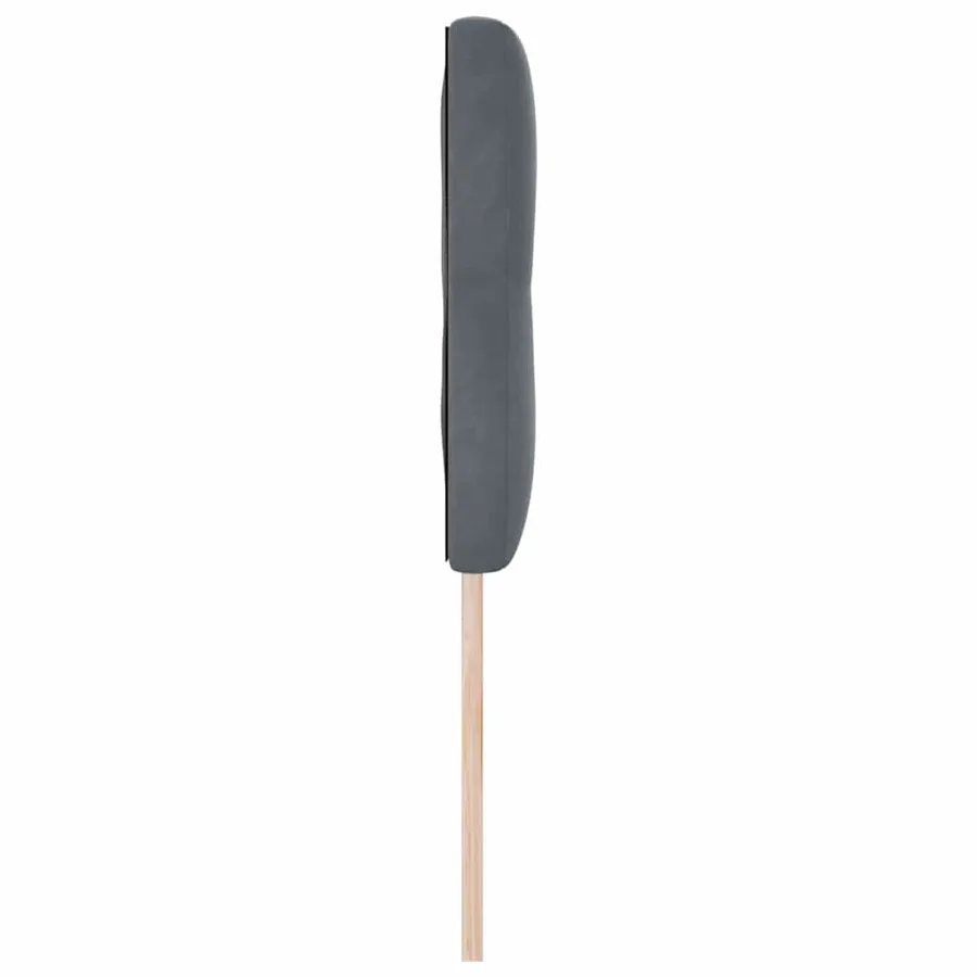 Tête de lit LED avec bandes LED Gris 160 cm Velours - 6