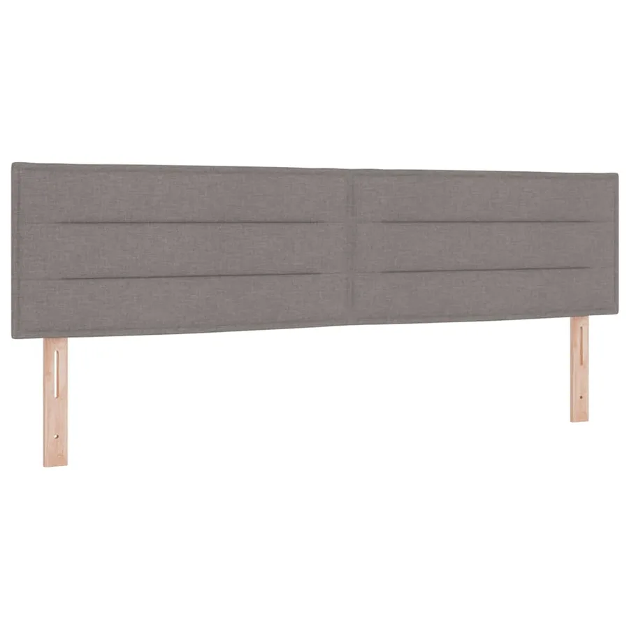 Tête de lit Taupe 180 cm tissu - 2