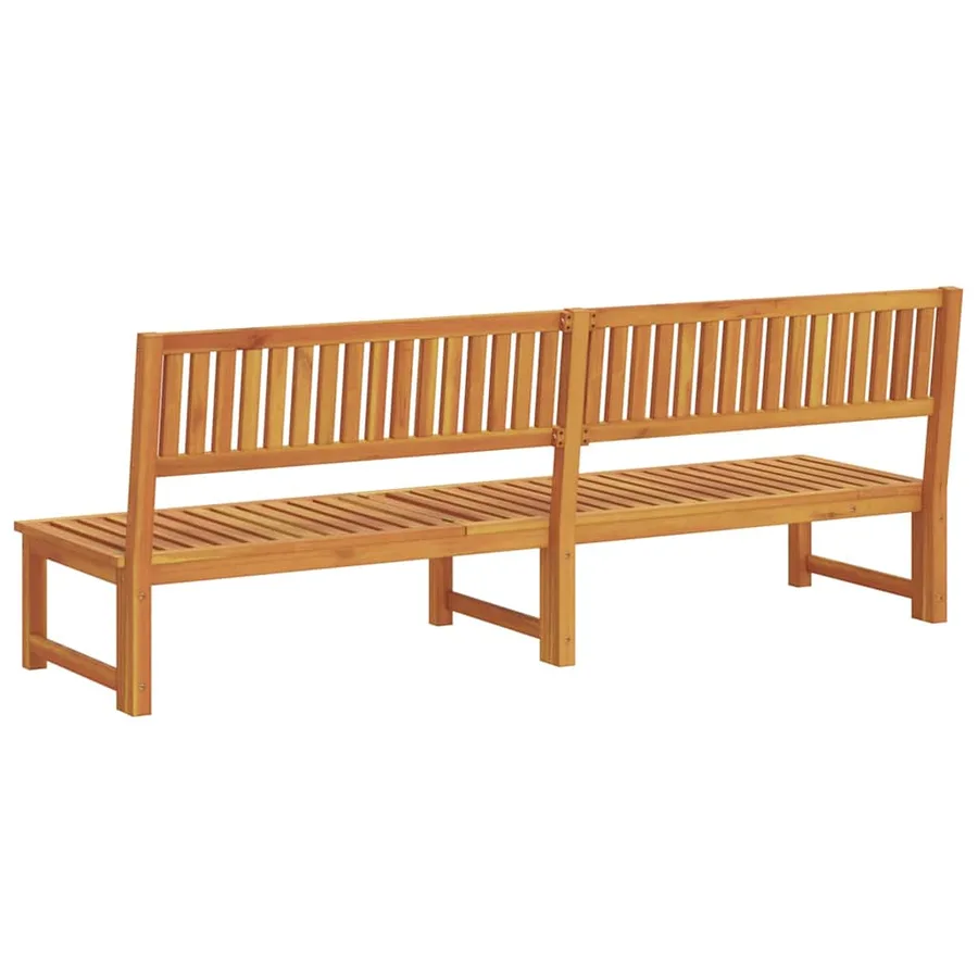 Transat Huile Naturelle 200 x 57 x 75cm Bois d'acacia massif - 6