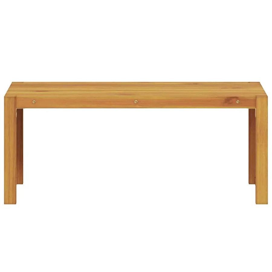 banc Huile Naturelle 110 x 30 x 45 cm Bois de teck massif - 4