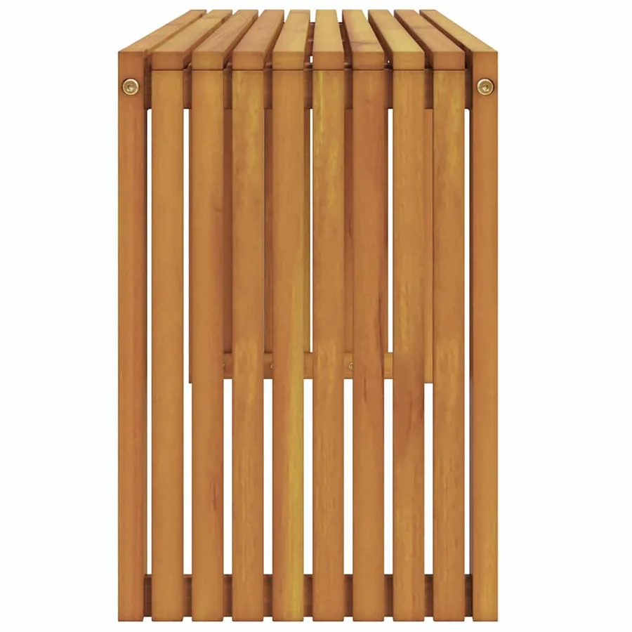 banc Huile Naturelle 110 x 30 x 45 cm Bois de teck massif - 5