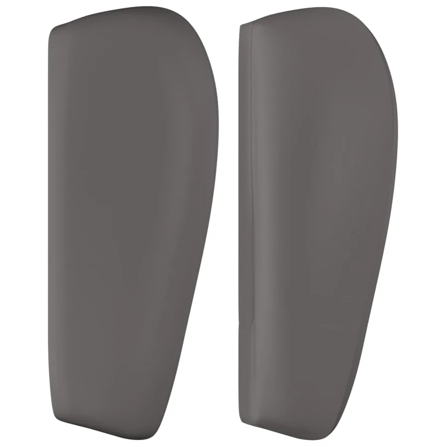 Tête de lit avec oreilles Gris 103x23x78/88 cm Similicuir - 4