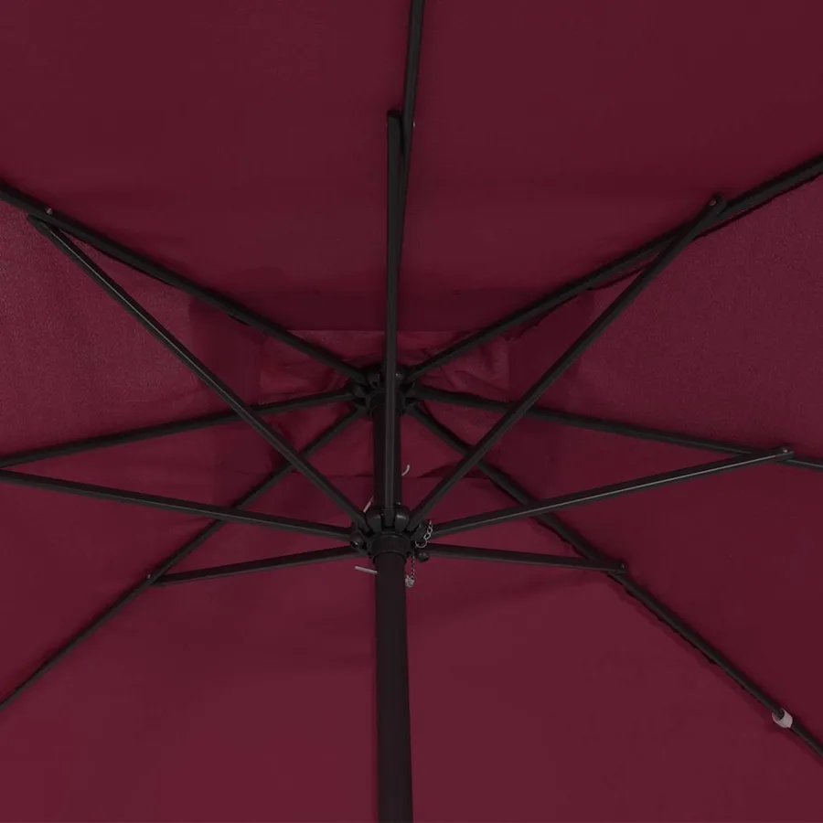 Parasol de jardin Bordeaux 295 x 295 x 245 cm - 4