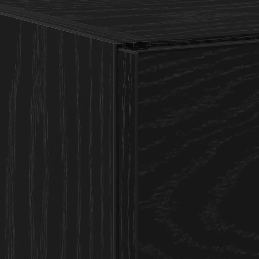 Cabinet de salle de bain avec tiroir Chêne noir 40 x 37 x 59 cm - 8