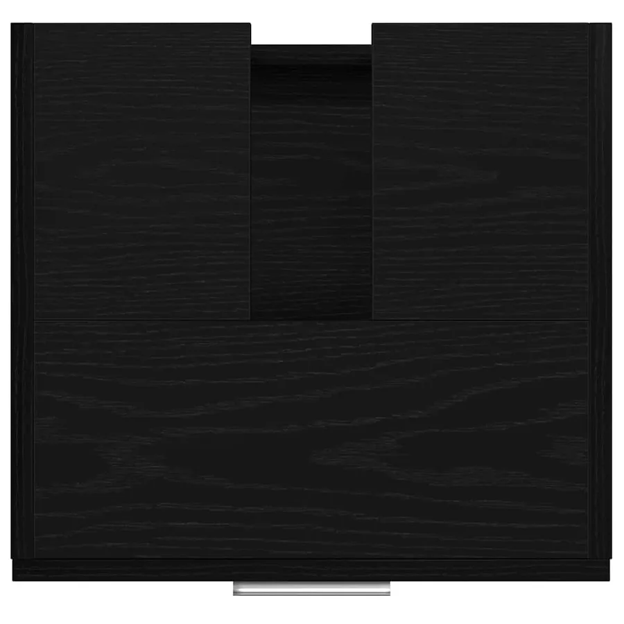 Cabinet de salle de bain avec tiroir Chêne noir 40 x 37 x 59 cm - 9
