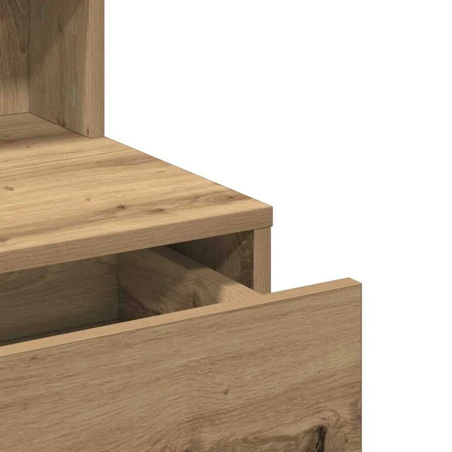 Table de Toilette Chêne artisanal 80 x 41 x 134,5 cm - 8
