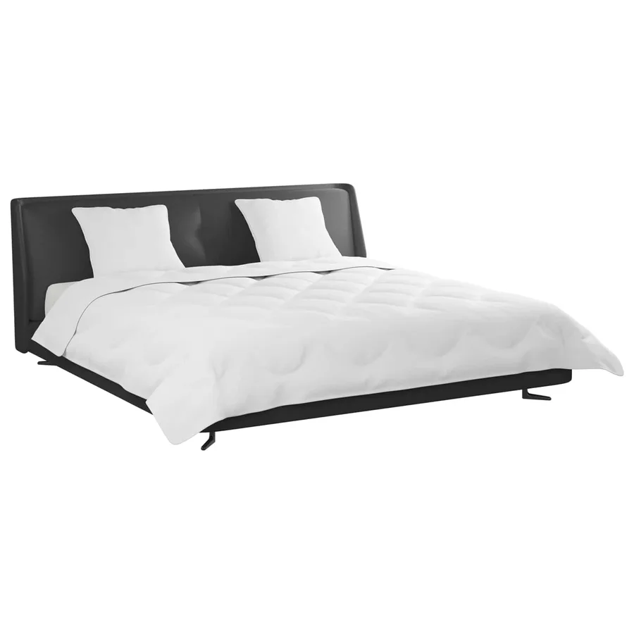 Couette avec oreiller 3 pcs Blanc Microfibre - 3