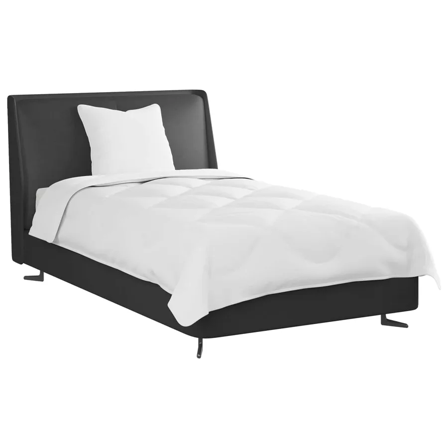 Duvet toutes saisons avec oreiller 2 pcs Blanc Microfibre - 3