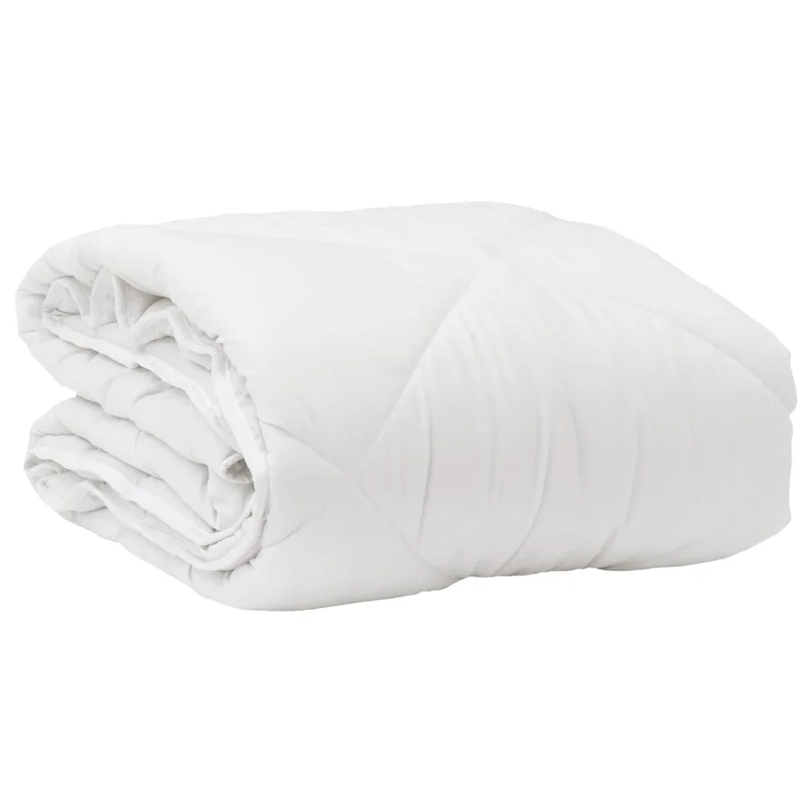 Couette avec oreiller 2 pcs Blanc Microfibre - 4
