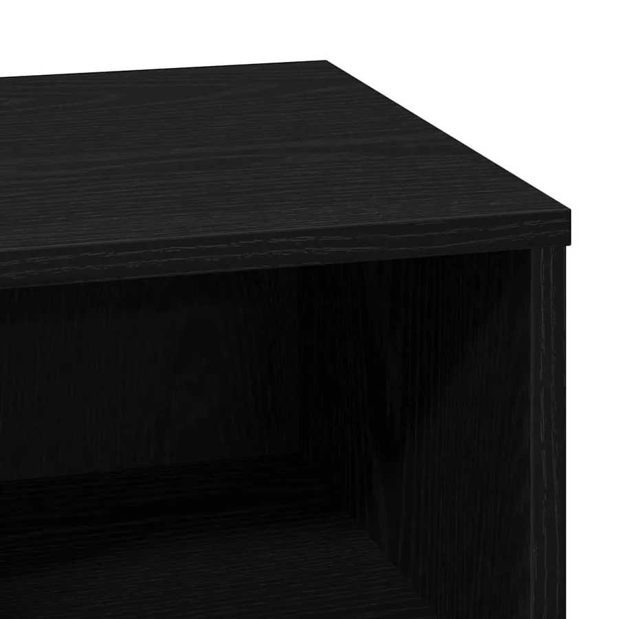 Cabinet de chevet 2 pcs Chêne noir 50 x 34,5 x 50 cm. - 11