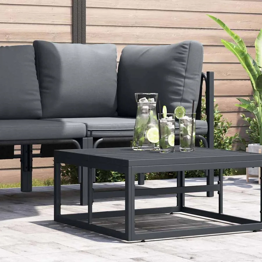 Mobilier de jardin Anthracite 70 x 70,5 x 32 cm Acier