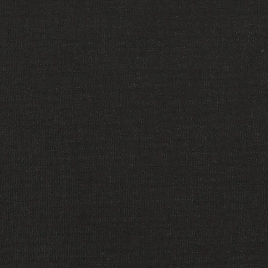 Chaise à bascule avec repose-pied Noir Tissu - 11