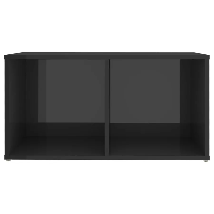 Ensemble de meubles TV 8 pcs Gris brillant Bois d'ingénierie - 4