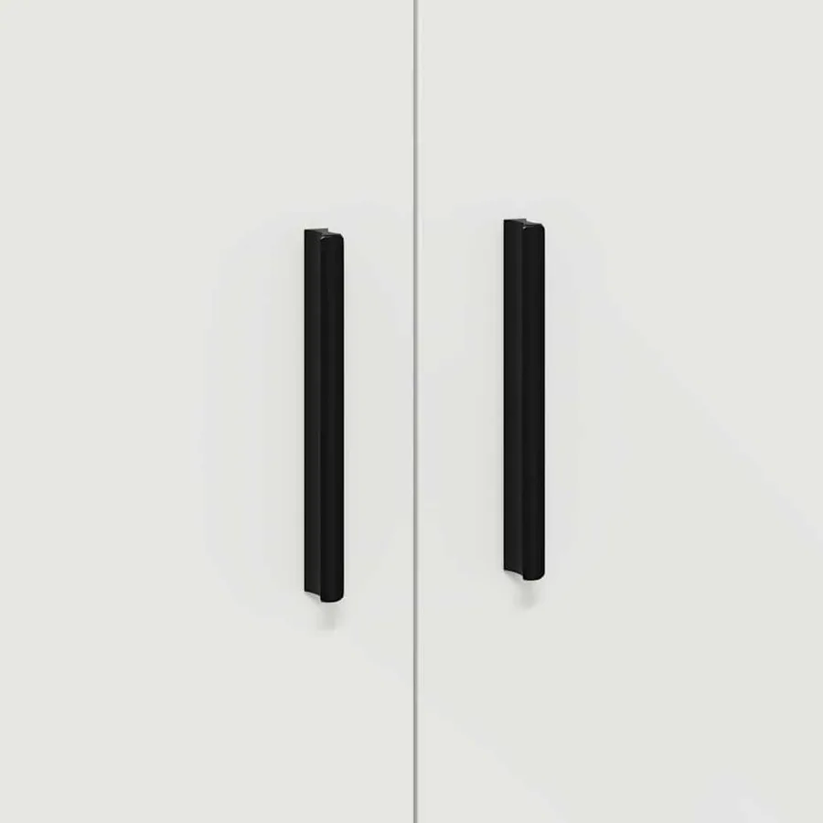 Armoire de rangement 2 pcs Blanc 118 x 41 x 40 cm - 11