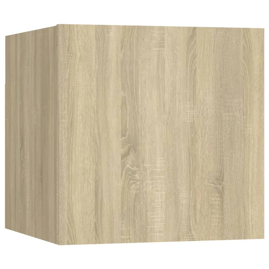 Ensemble de meubles TV 7 pcs Chêne sonoma Bois d'ingénierie - 5