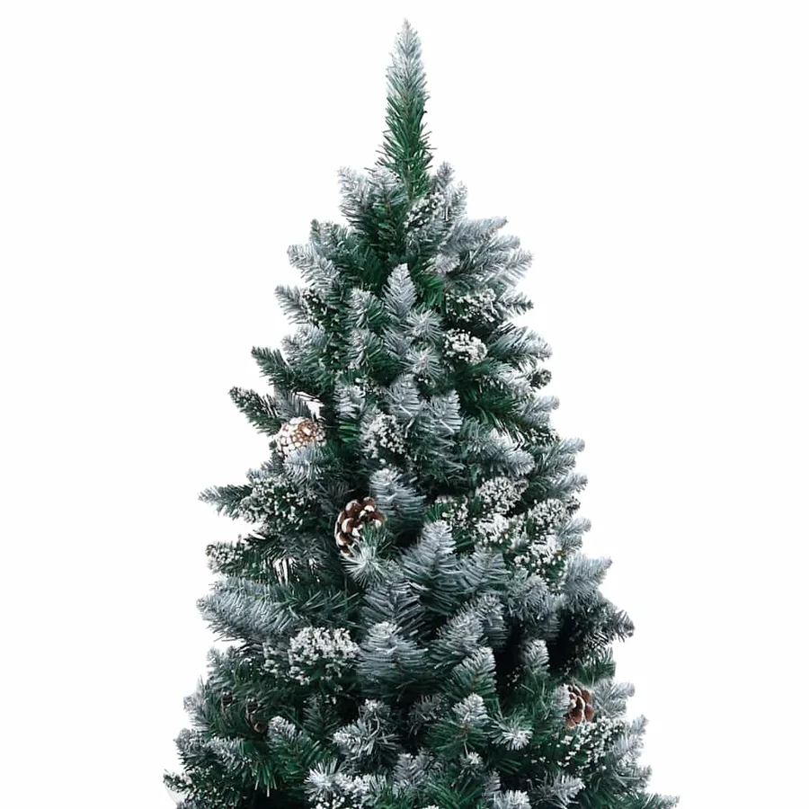 Arbre de Noël artificiel avec LED/boules pommes de pin 210cm - 4