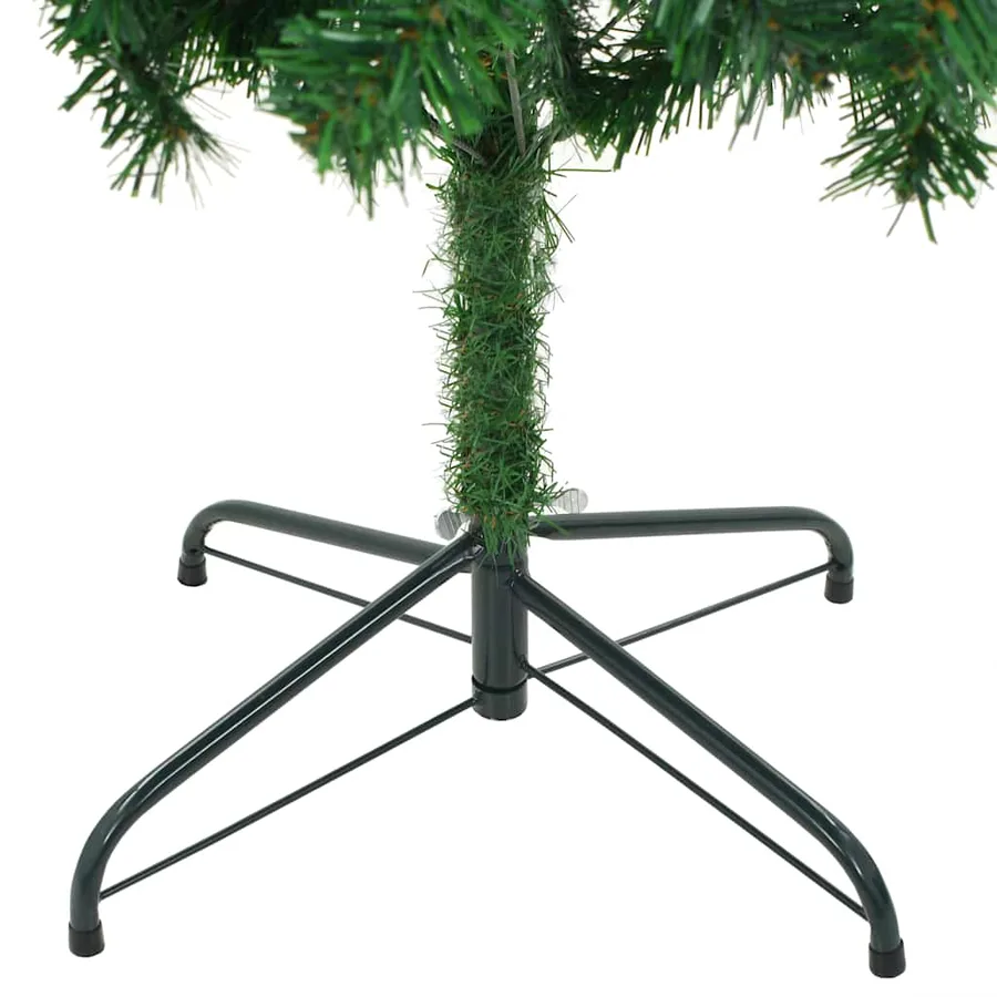 Arbre de Noël artificiel pré-éclairé/boules 210 cm 910 branches - 5