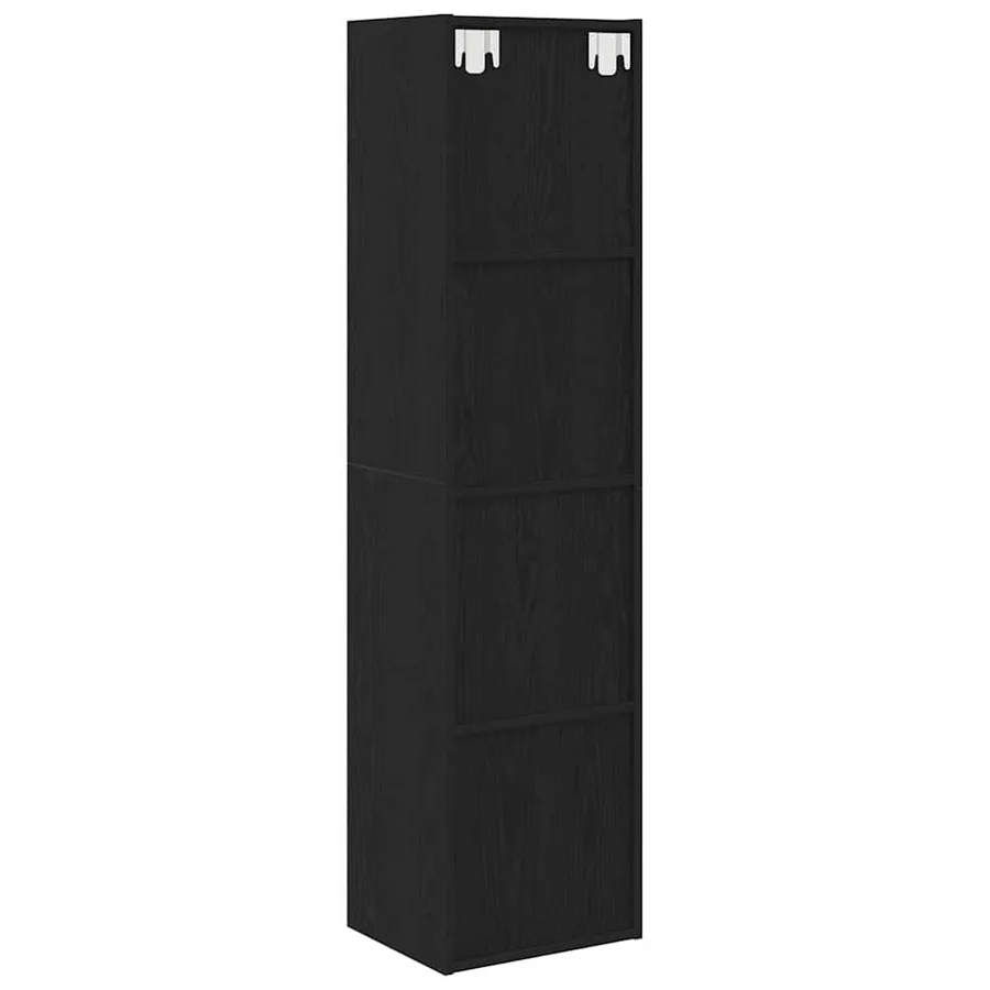 Bibliothèque Chêne noir 143 x 30 x 36 cm Bois d'ingénierie - 6