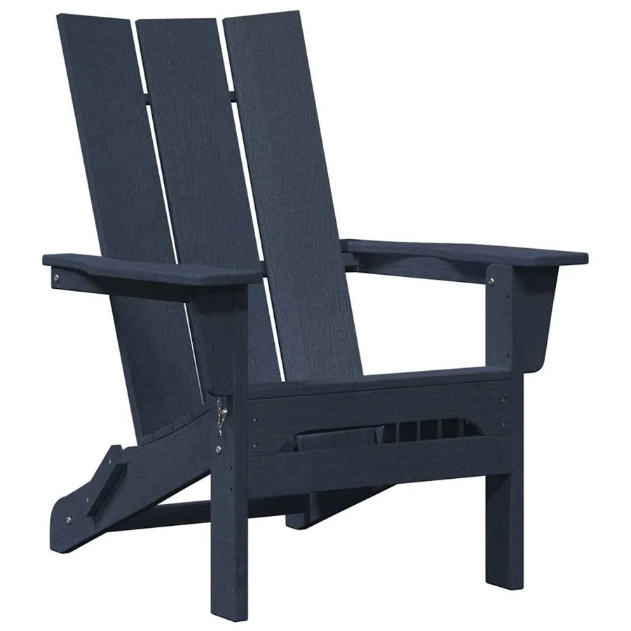 Chaise de jardin 3 pcs Bleu marine 80.5 x 74.5 x 92 cm - 5