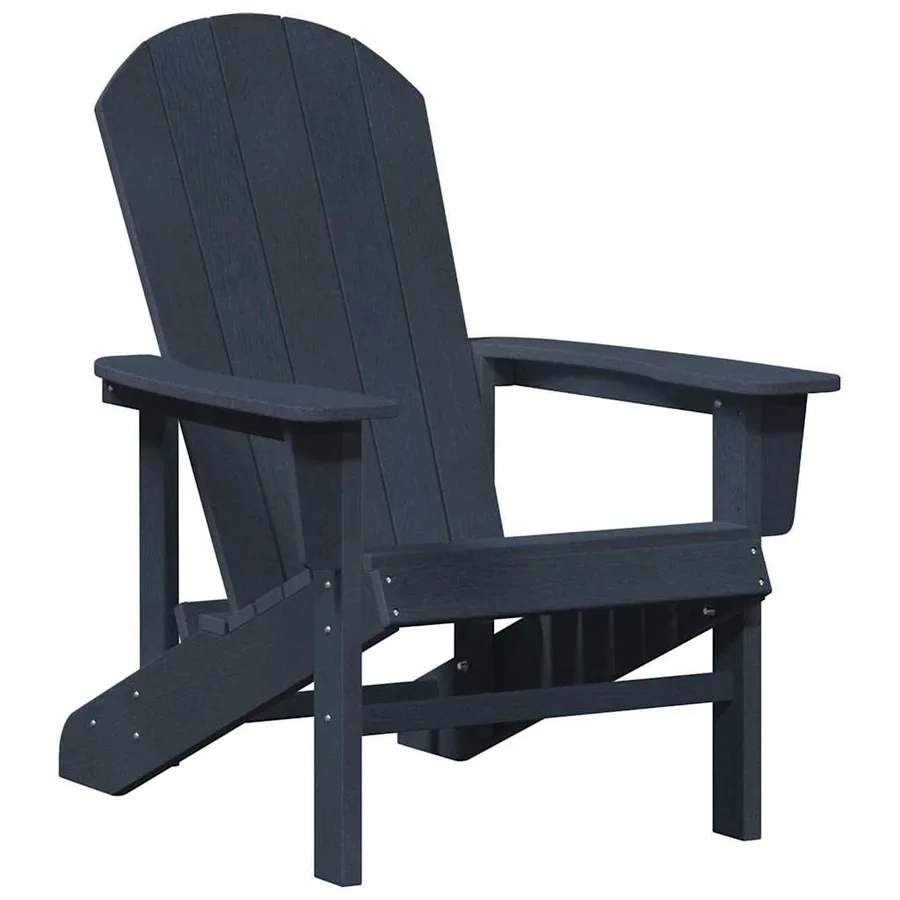 Chaise Adirondack Bleu marine 82 x 74 x 92 cm HDPE - 2