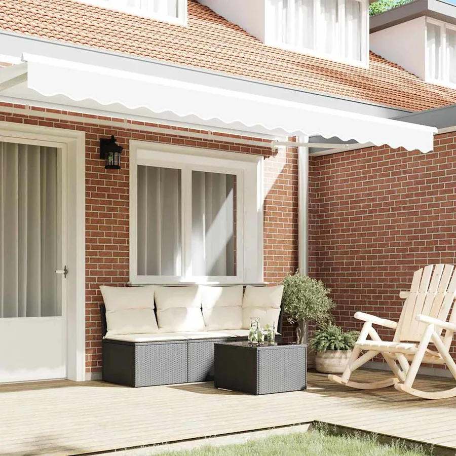 Remplacement de lambrequin Blanc 4 m Polyester - 3