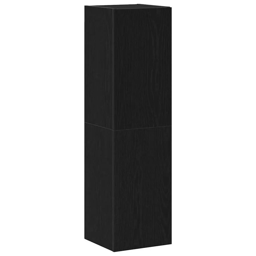 Ensemble meuble TV 5 pcs Chêne noir Bois d'ingénierie - 6