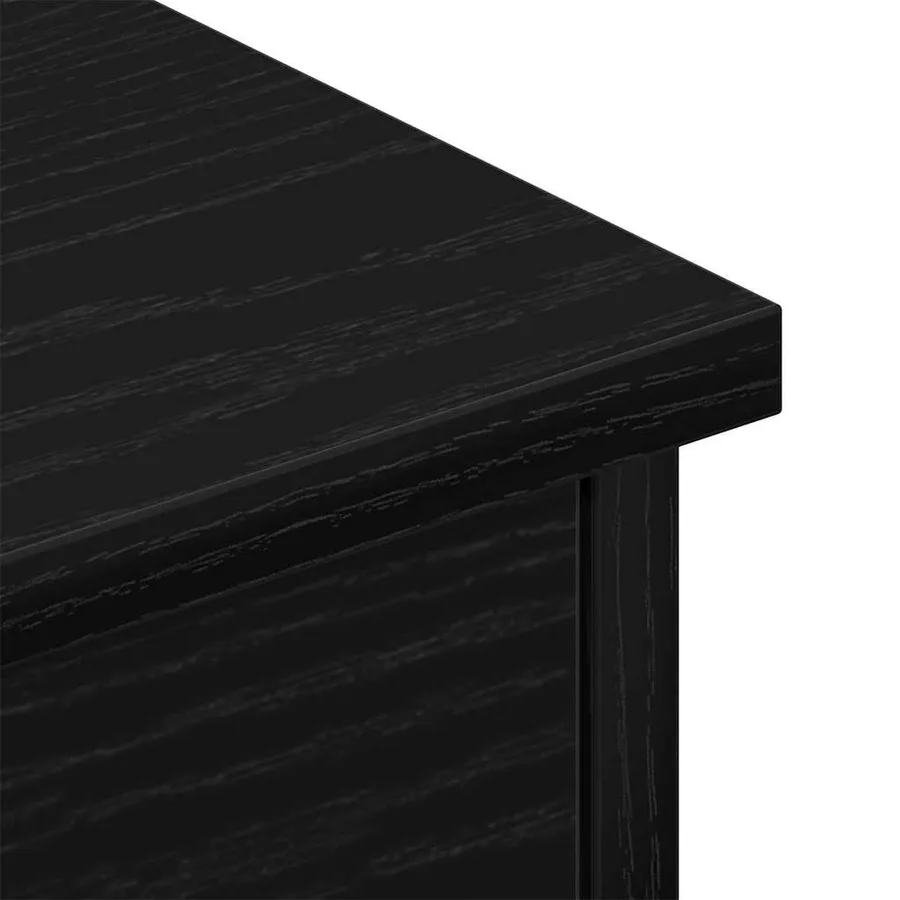 Meuble mural Chêne noir 60 x 26 x 18,5 cm Bois d'ingénierie - 9