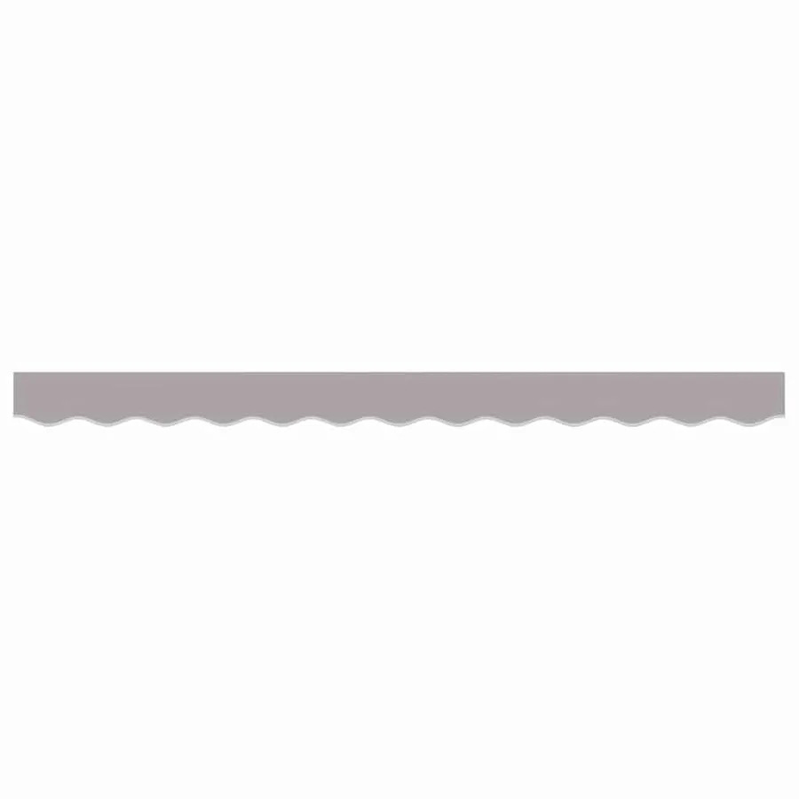 Remplacement de lambrequin Gris clair 2,5 m Polyester - 4
