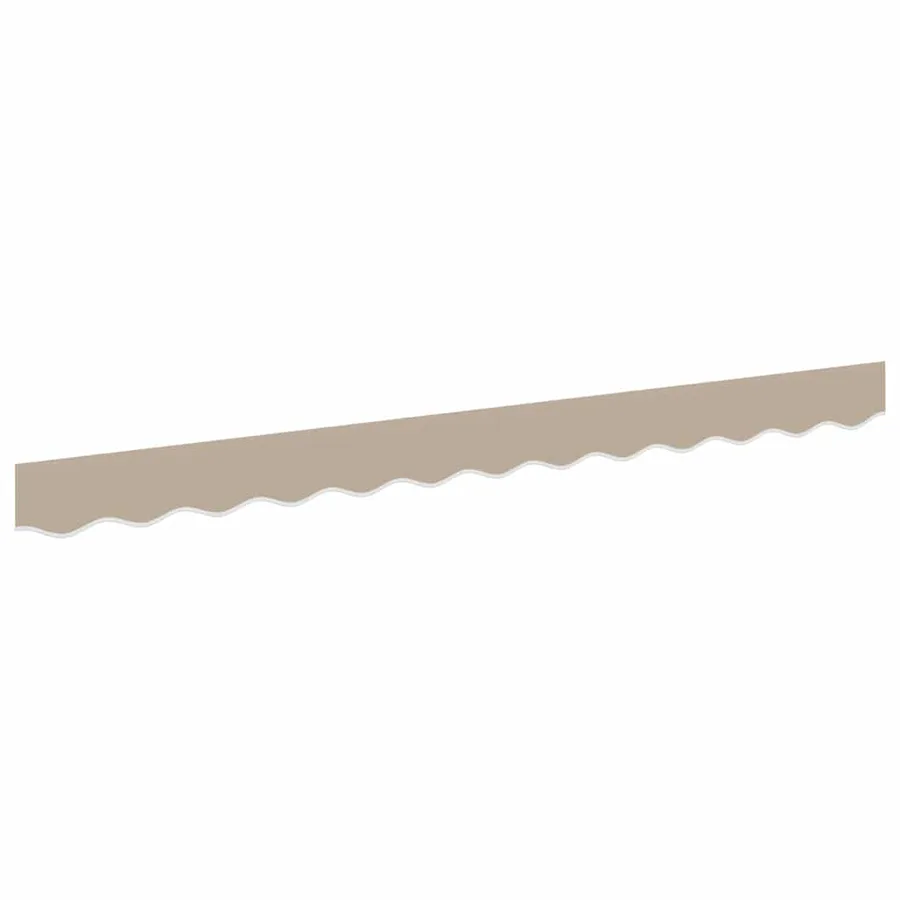 Remplacement de lambrequin Beige 3,5 m Polyester - 2