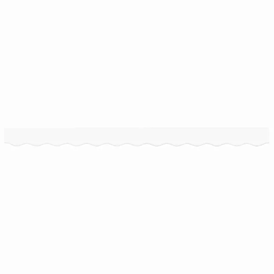 Remplacement de lambrequin Blanc 3 m Polyester - 4