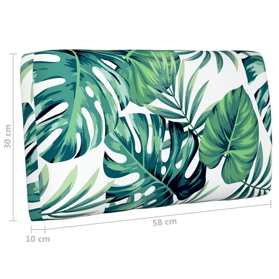 Canapé d'angle palette de jardin Bois de pin imprégné de blanc - 7