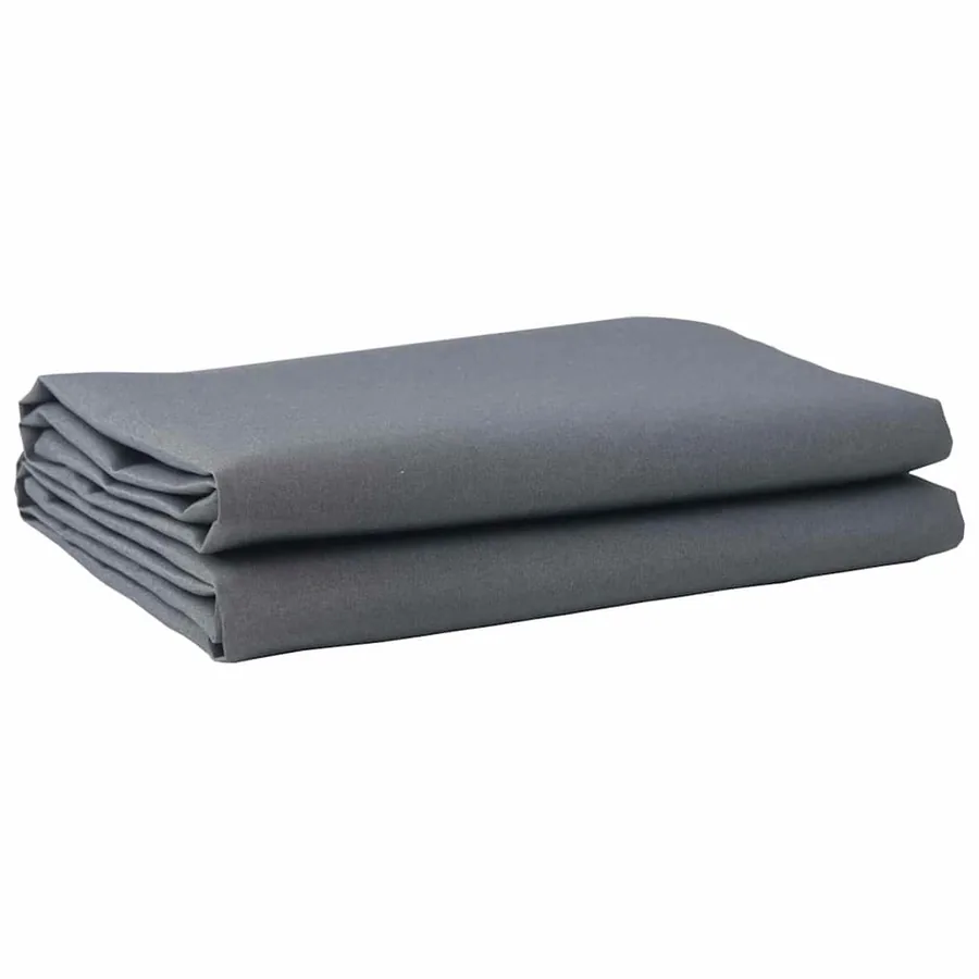 Toile de rechange pour auvent Anthracite 1000 x 160 cm