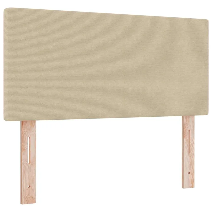 Tête de lit Gris Vert Clair 80 cm Tissu en velours côtelé - 2