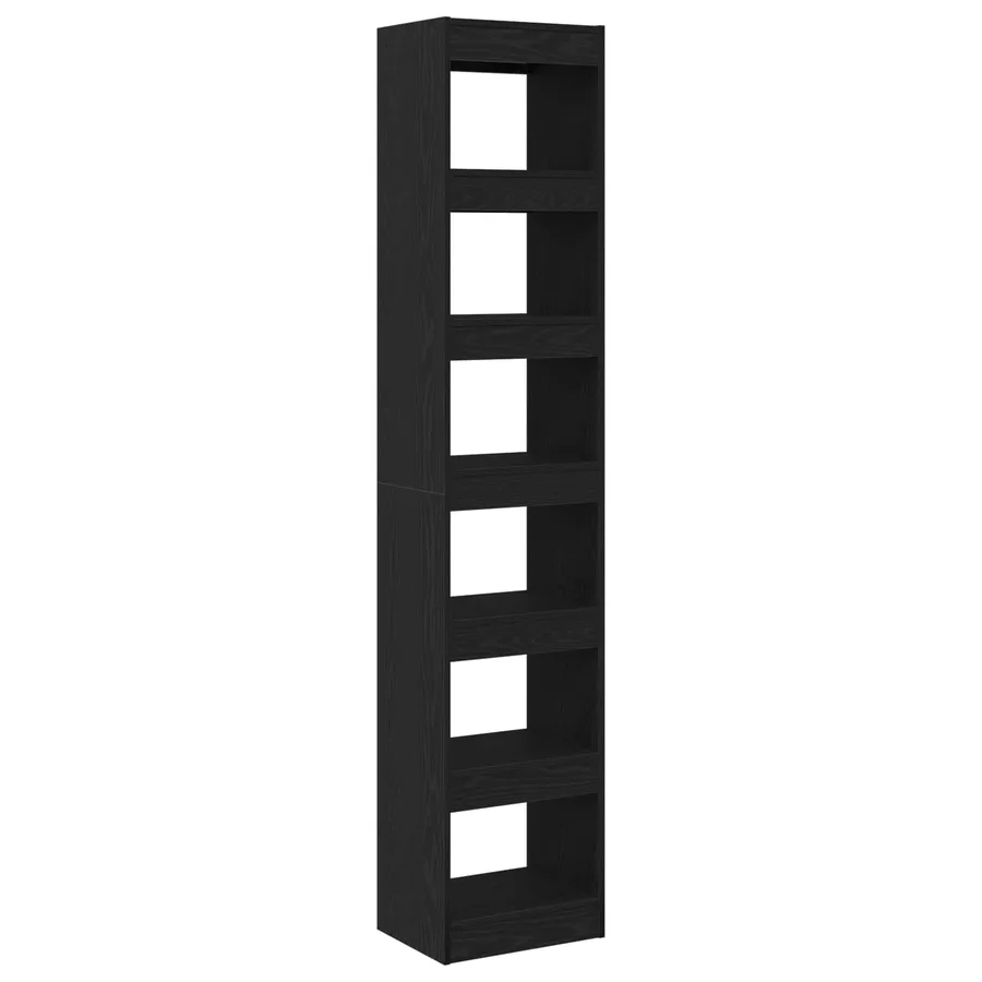 Bibliothèque Chêne noir 40 x 30 x 198 cm Bois d'ingénierie - 2