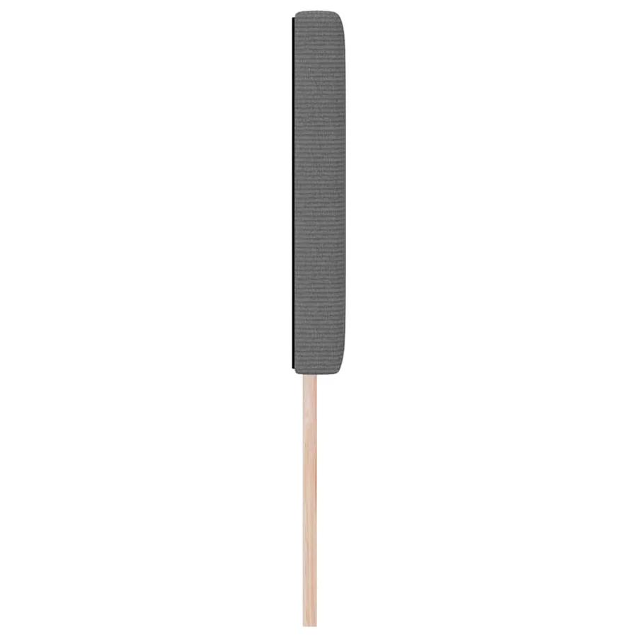 Tête de lit LED Gris clair 180 cm Tissu en velours côtelé - 6
