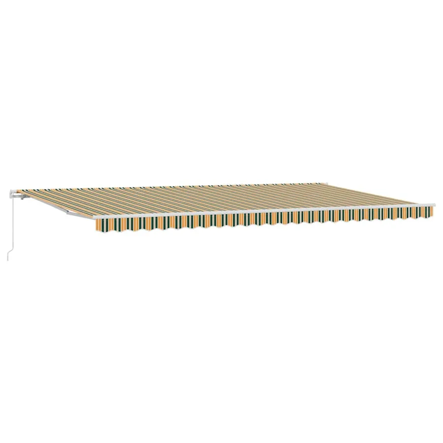 Auvent rétractable Multicolore 600 × 350 cm - 2