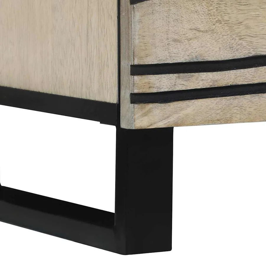 Unites TV avec tiroir Blanc 80 x 33 x 46 cm Bois d'ingénierie - 8