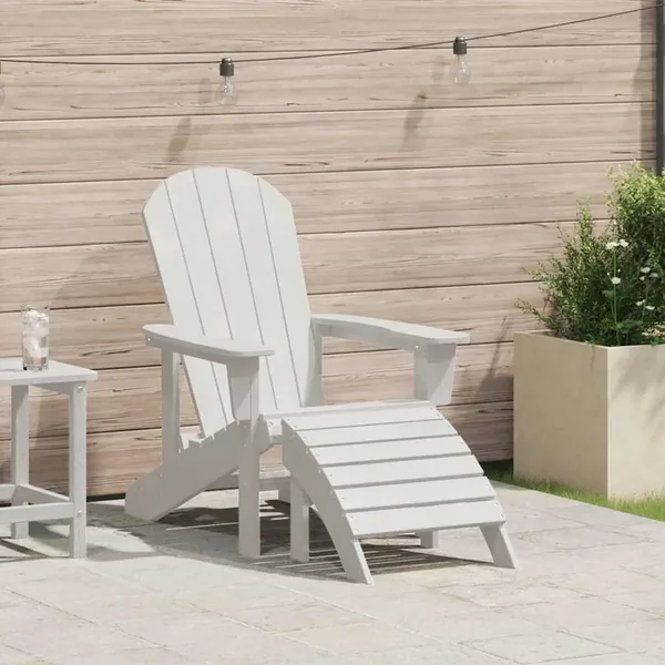 Chaise Adirondack Blanc 82 x 74 x 92 cm HDPE