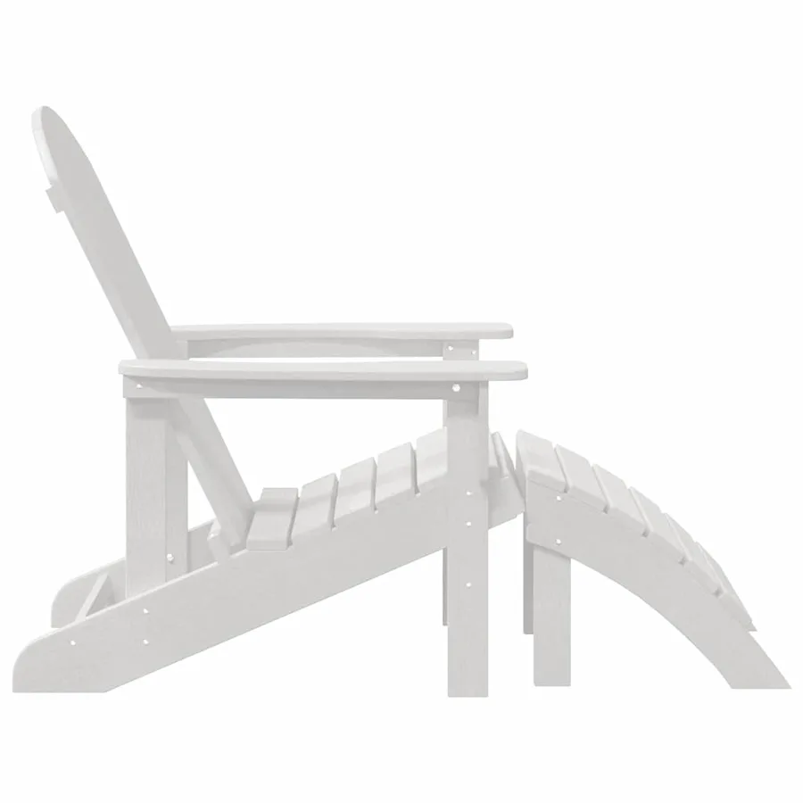 Chaise Adirondack Blanc 82 x 74 x 92 cm HDPE - 5