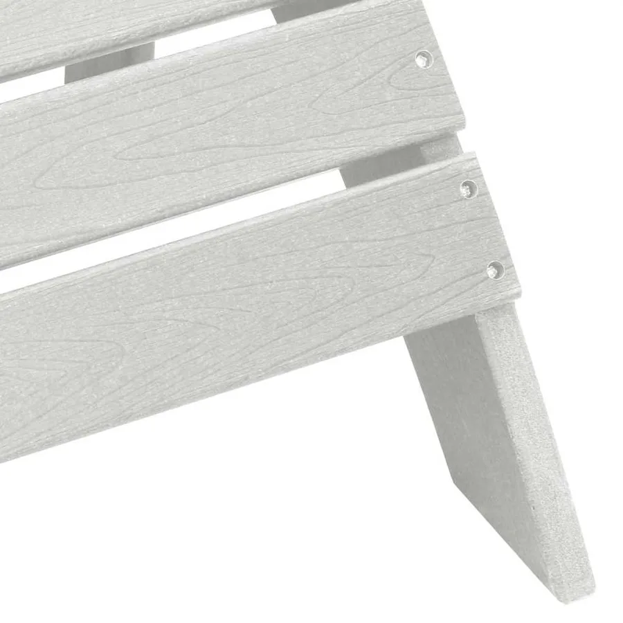 Chaise Adirondack Blanc 82 x 74 x 92 cm HDPE - 7